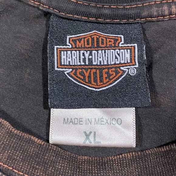 Harley-Davidson Sturgis 2017 Mt Rushmore Tee Badlands South Dakota XL Brown - Picture 5 of 8